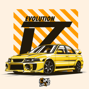 Best Vector Illustration Automotive for T-shirt Design